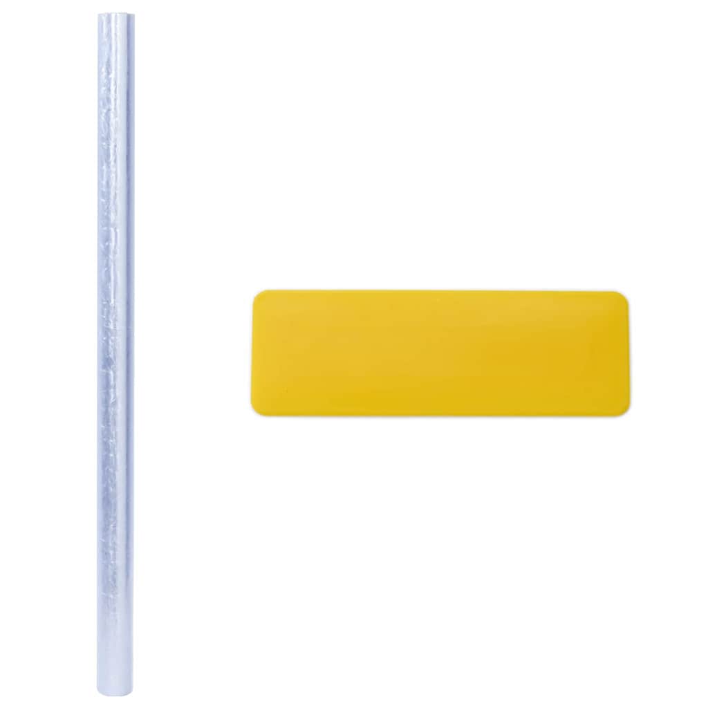 Statische raamfolie Doorzichtig 90 x 2000 cm PVC is nu te koop bij PeponiXL, paradijselijk wonen!