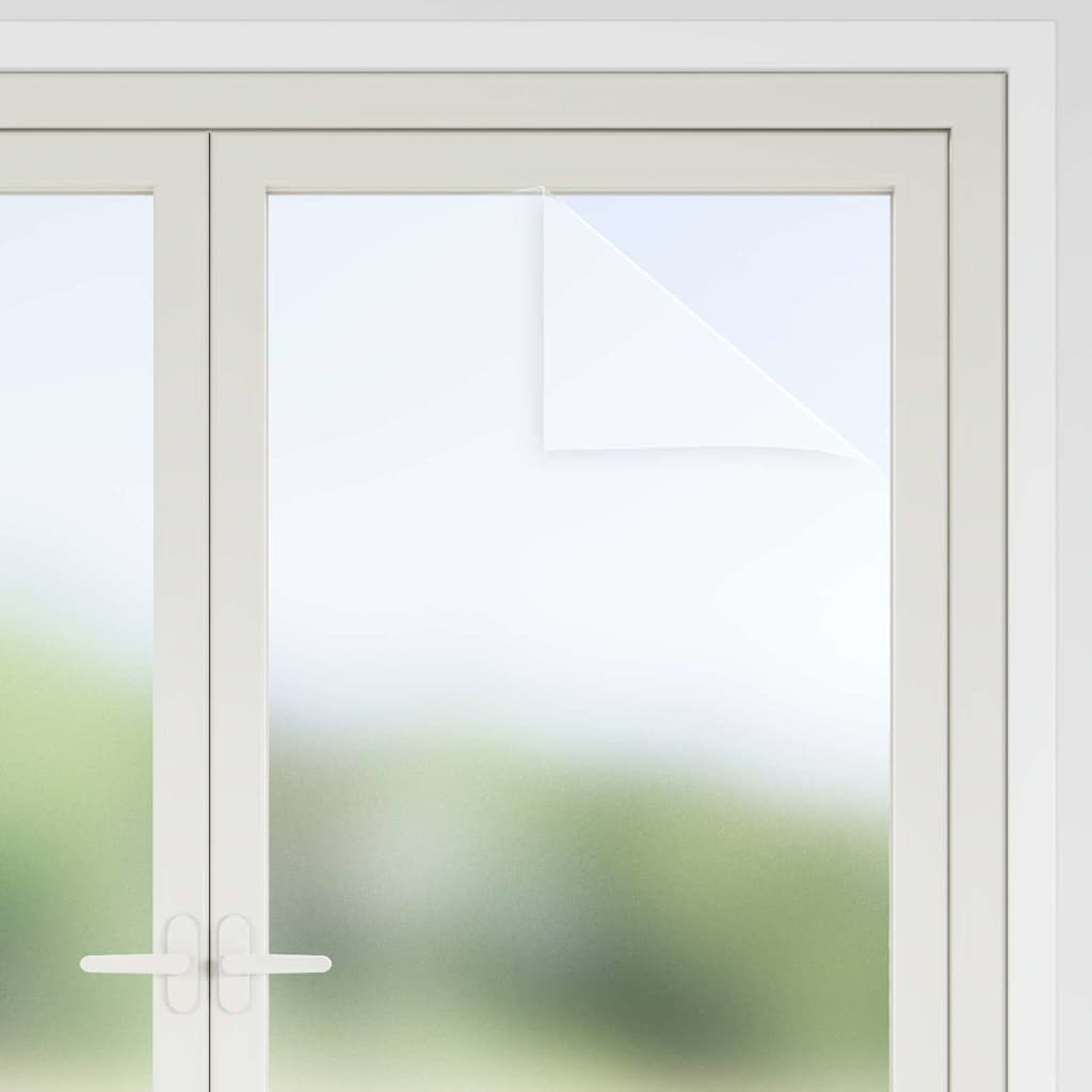 Zelfklevende Raamfolie Frosted Wit 90 x 500 cm PVC is nu te koop bij PeponiXL, paradijselijk wonen!