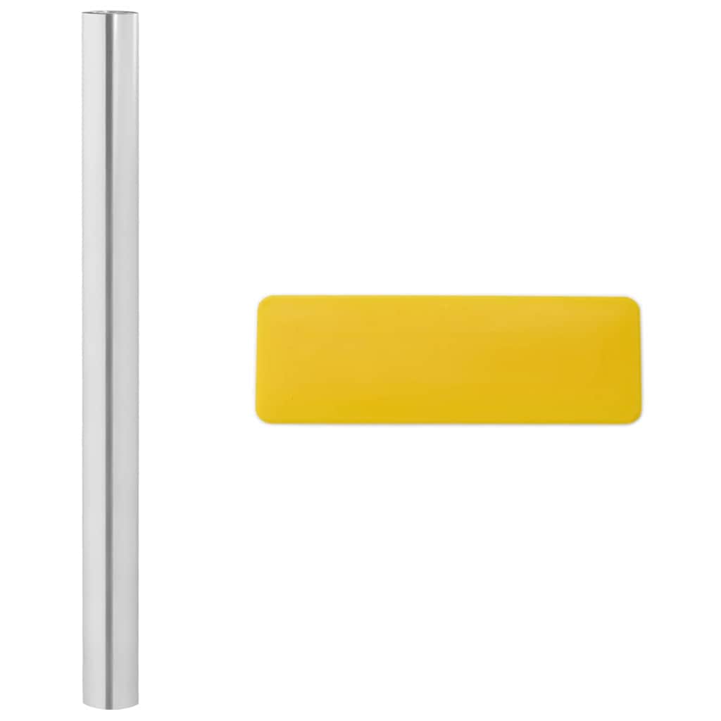 Meubelsticker Zilver 90 x 500 cm Kunststof is nu te koop bij PeponiXL, paradijselijk wonen!