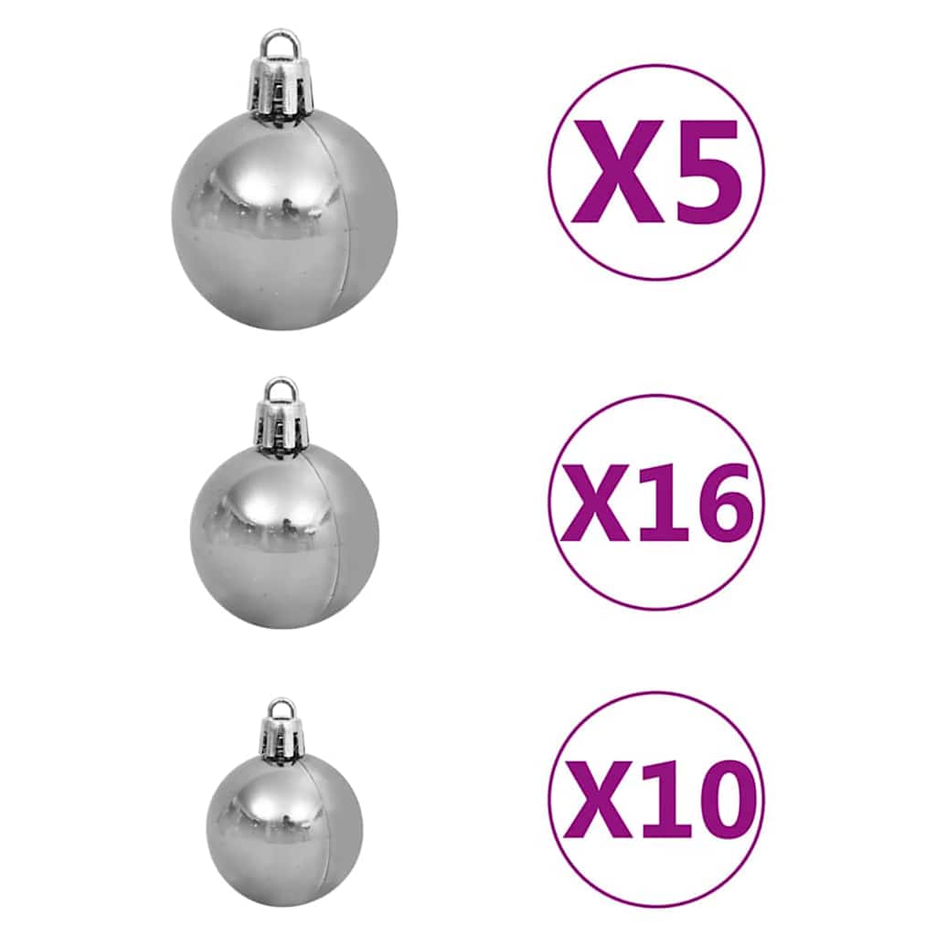 Slanke Kerstboom Groen 180 cm PVC en massief dennenhout is nu te koop bij PeponiXL, paradijselijk wonen!