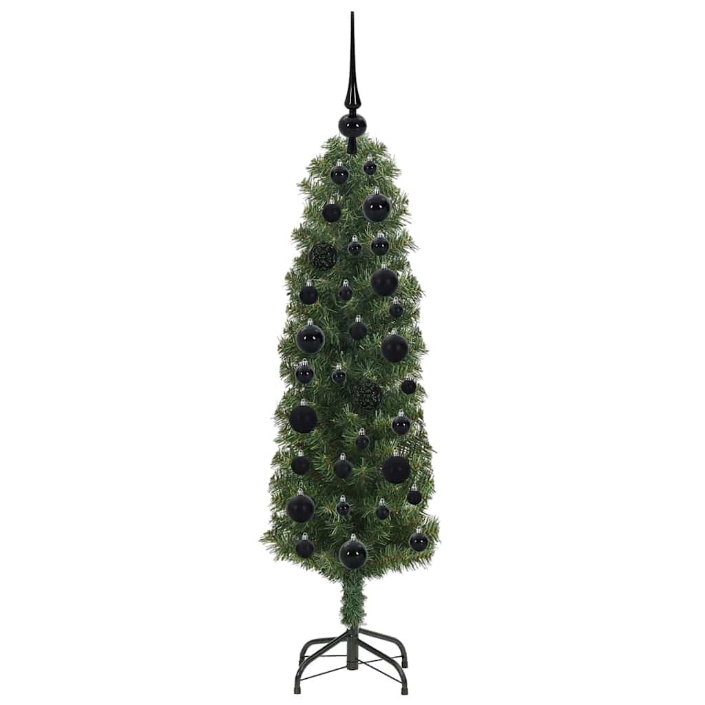 Kunstkerstboom Groen 120 cm PVC en Staal en Kunststof is nu te koop bij PeponiXL, paradijselijk wonen!