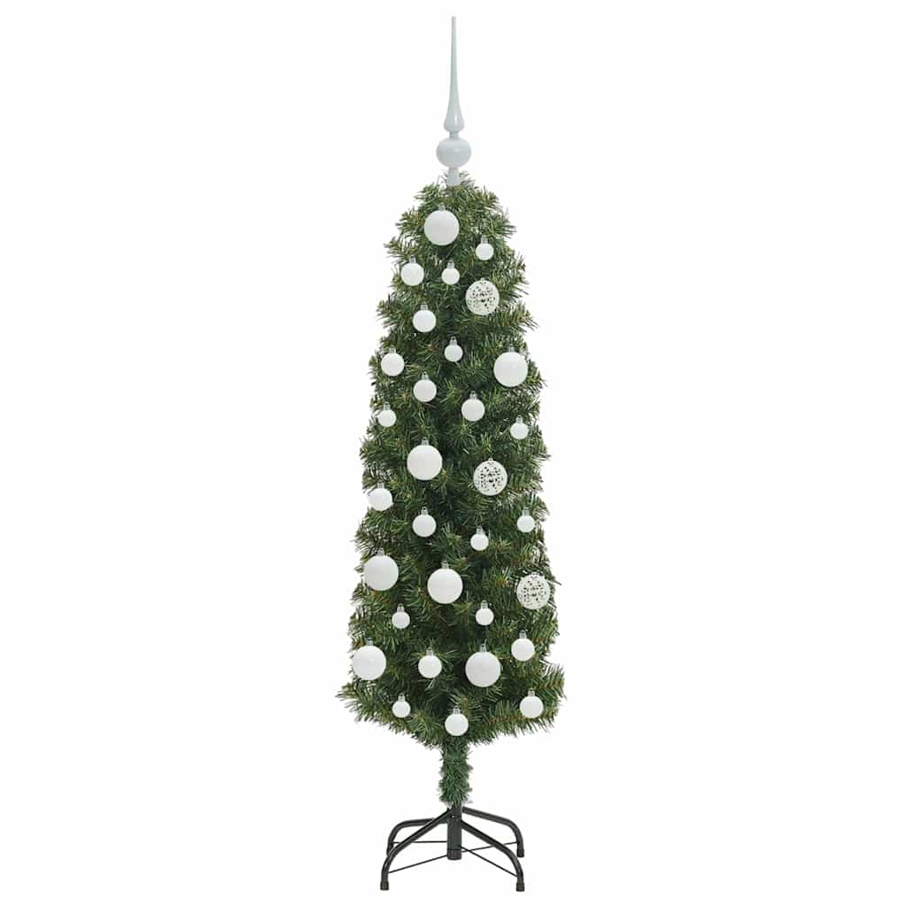 Kunstkerstboom Groen 120 cm PVC en Staal en Kunststof is nu te koop bij PeponiXL, paradijselijk wonen!