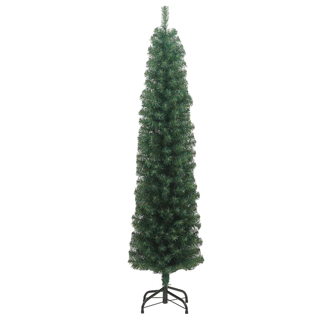 Kunstkerstboom Groen 180 cm PVC en Staal en Kunststof is nu te koop bij PeponiXL, paradijselijk wonen!