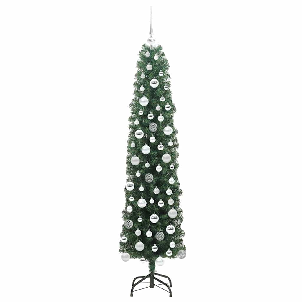 Kunstkerstboom Groen 180 cm PVC en Staal en Kunststof is nu te koop bij PeponiXL, paradijselijk wonen!