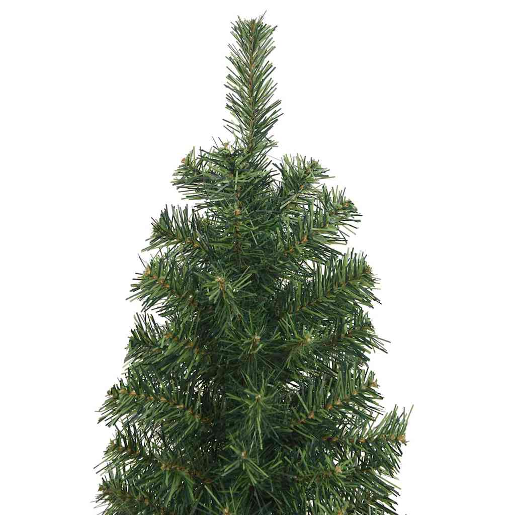 Kunstkerstboom Groen 210 cm PVC en Staal en Kunststof is nu te koop bij PeponiXL, paradijselijk wonen!