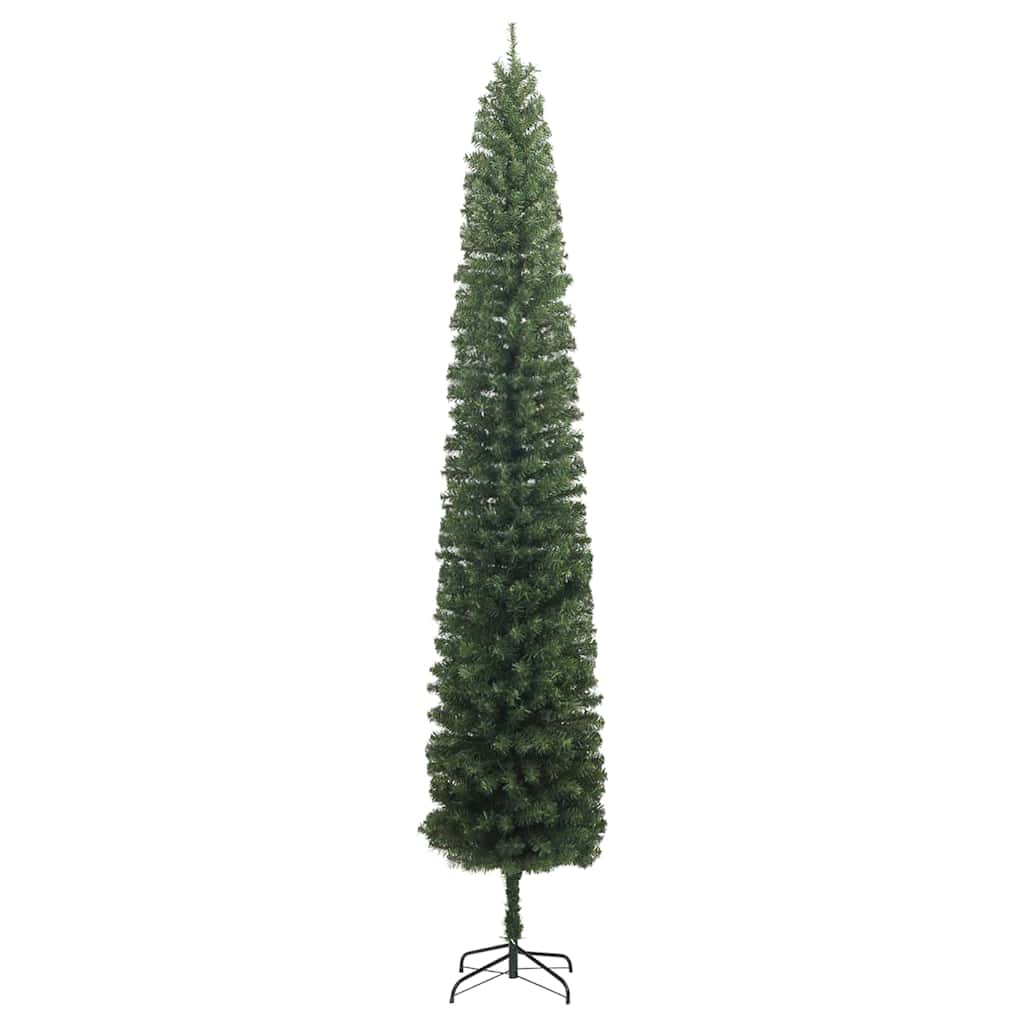 Kunstkerstboom Groen 270 cm PVC en Staal en Kunststof is nu te koop bij PeponiXL, paradijselijk wonen!