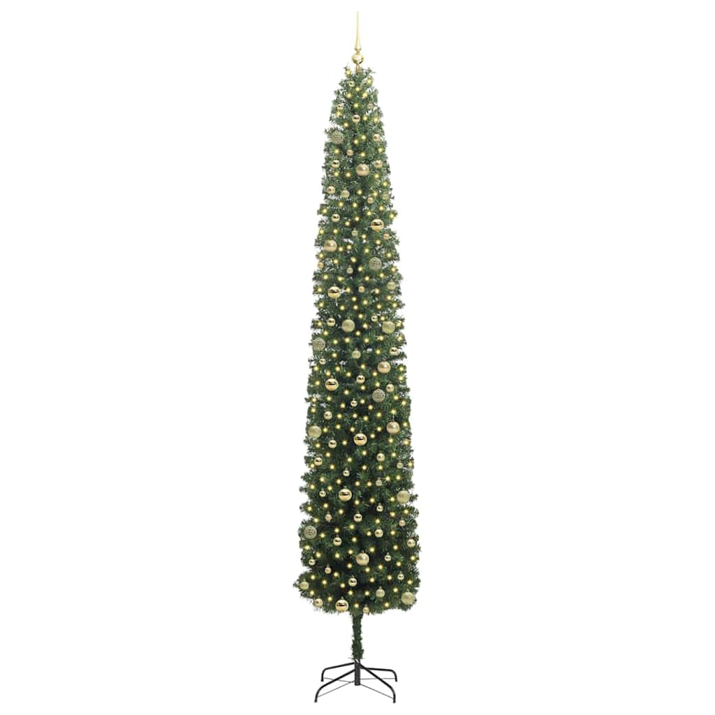 Kunstkerstboom Groen 300 cm PVC en Staal en Kunststof is nu te koop bij PeponiXL, paradijselijk wonen!
