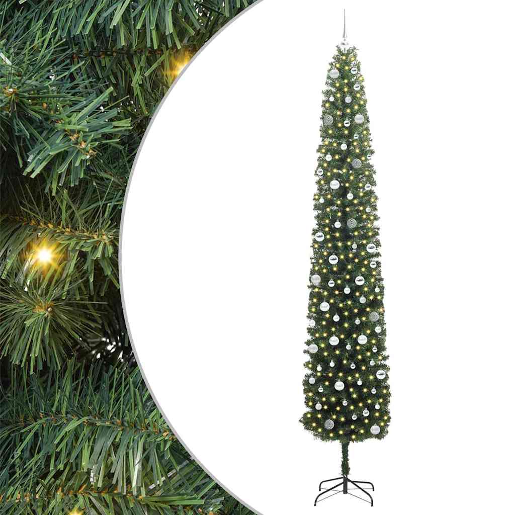 Kunstkerstboom Groen 300 cm PVC en Staal en Kunststof is nu te koop bij PeponiXL, paradijselijk wonen!