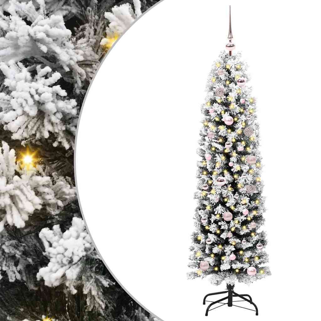 Kunstkerstboom Groen 150 cm PVC en Staal en Kunststof is nu te koop bij PeponiXL, paradijselijk wonen!