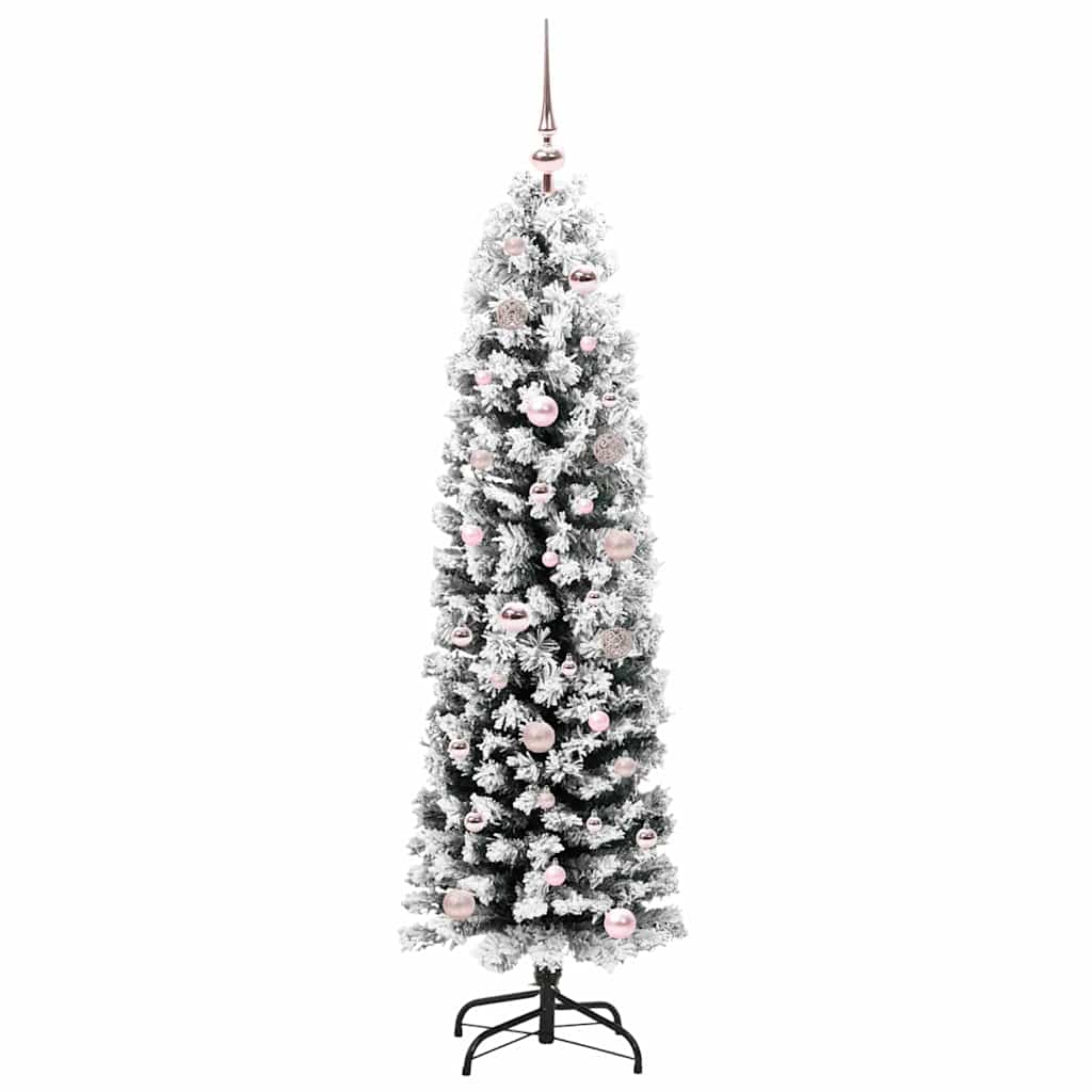 Kunstkerstboom Groen 150 cm PVC en Staal en Kunststof is nu te koop bij PeponiXL, paradijselijk wonen!