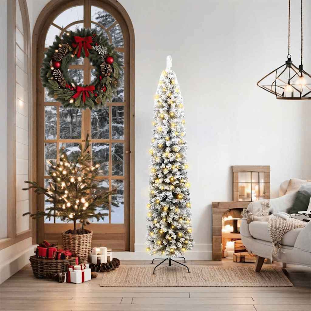 Kunstkerstboom Groen 180 cm PVC en Staal en Kunststof is nu te koop bij PeponiXL, paradijselijk wonen!