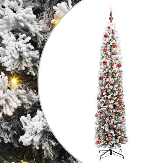 Kunstkerstboom Groen 180 cm PVC en Staal en Kunststof is nu te koop bij PeponiXL, paradijselijk wonen!