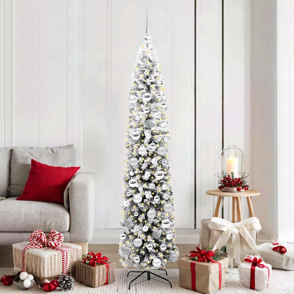 Kunstkerstboom Groen 180 cm PVC en Staal en Kunststof is nu te koop bij PeponiXL, paradijselijk wonen!
