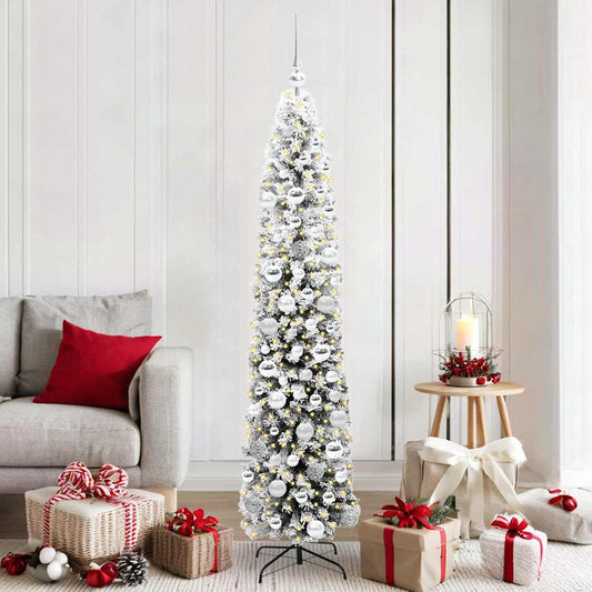 Kunstkerstboom Groen 180 cm PVC en Staal en Kunststof is nu te koop bij PeponiXL, paradijselijk wonen!