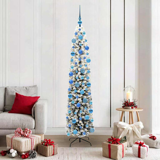 Kunstkerstboom Groen 180 cm PVC en Staal en Kunststof is nu te koop bij PeponiXL, paradijselijk wonen!