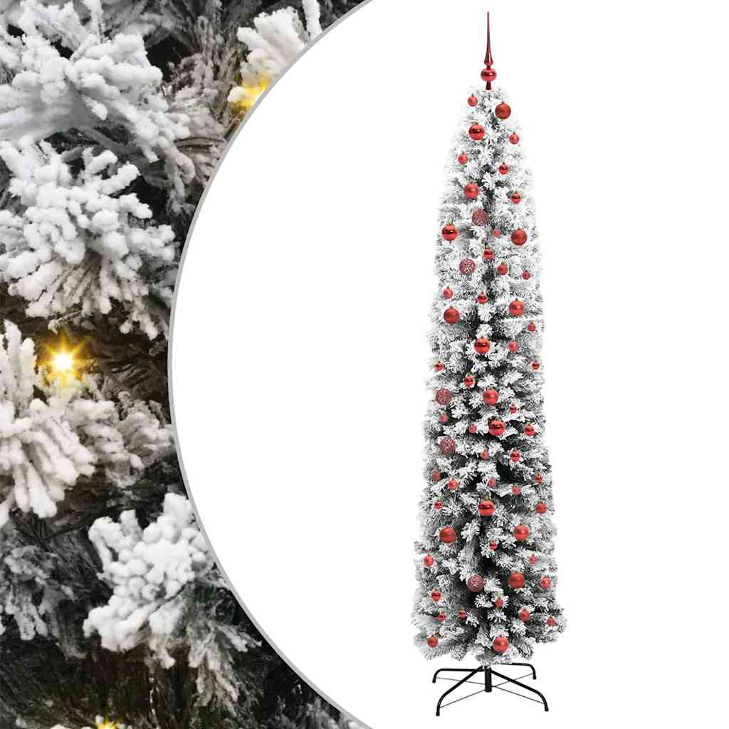 Kunstkerstboom Groen 210 cm PVC en Staal en Kunststof is nu te koop bij PeponiXL, paradijselijk wonen!