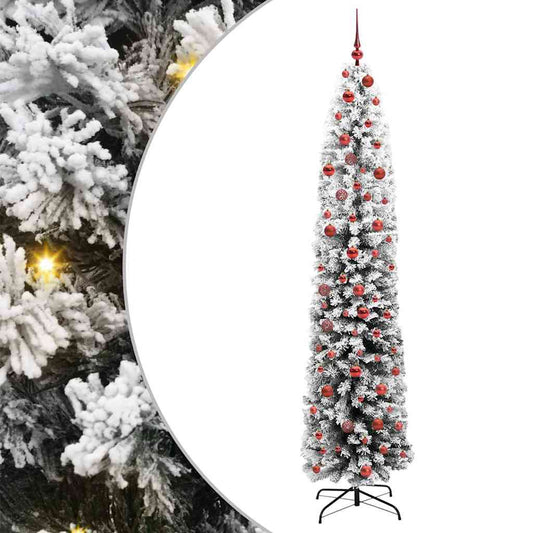 Kunstkerstboom Groen 210 cm PVC en Staal en Kunststof is nu te koop bij PeponiXL, paradijselijk wonen!