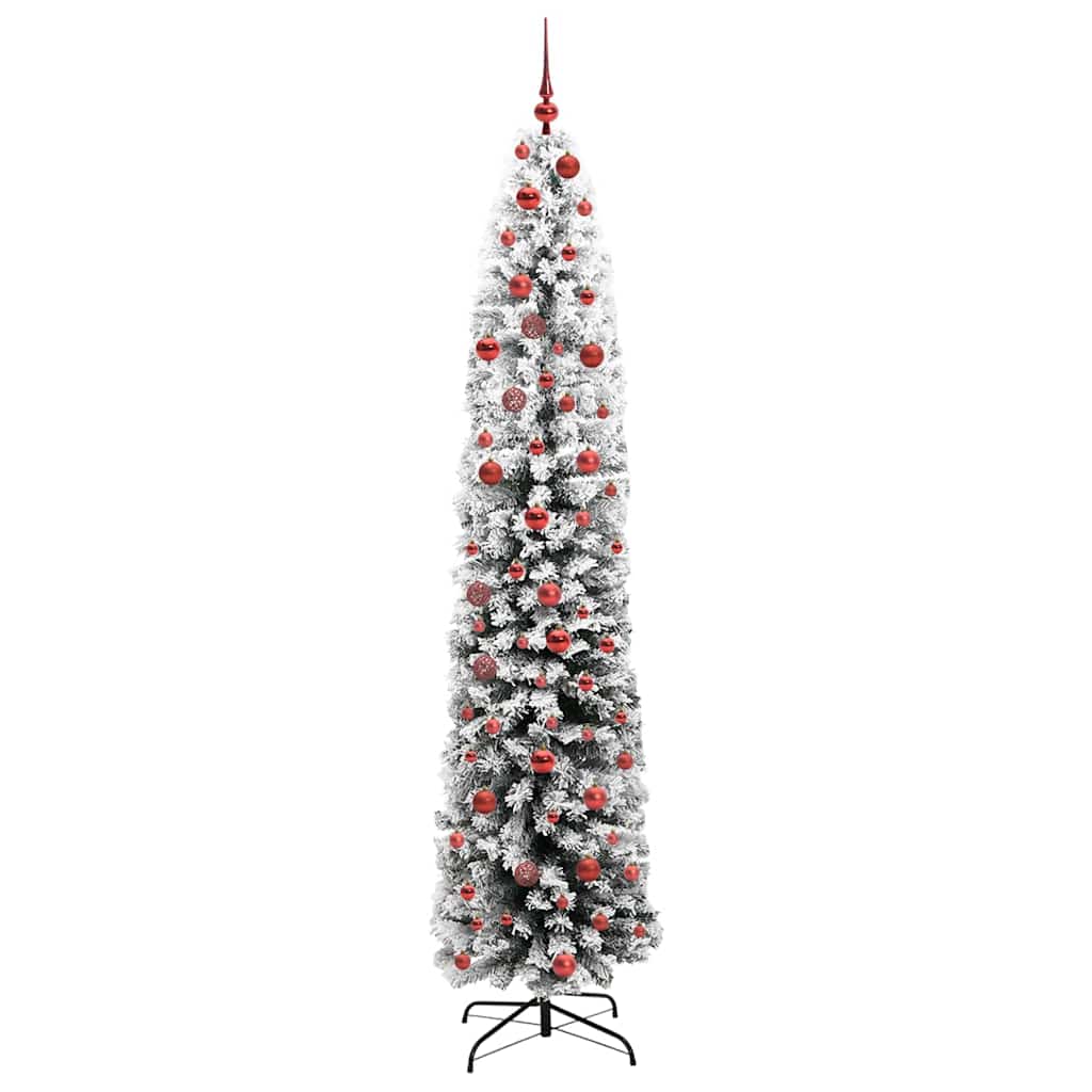 Kunstkerstboom Groen 210 cm PVC en Staal en Kunststof is nu te koop bij PeponiXL, paradijselijk wonen!