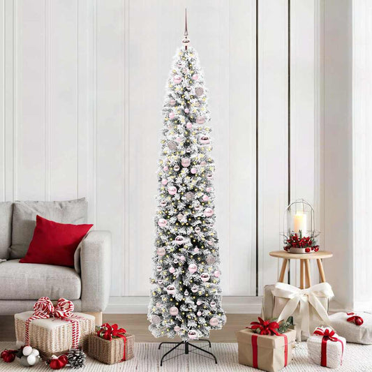Kunstkerstboom Groen 210 cm PVC en Staal en Kunststof is nu te koop bij PeponiXL, paradijselijk wonen!