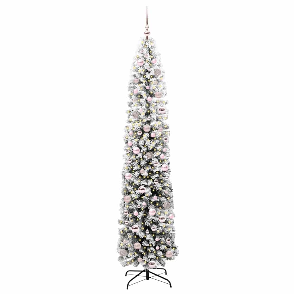 Kunstkerstboom Groen 210 cm PVC en Staal en Kunststof is nu te koop bij PeponiXL, paradijselijk wonen!