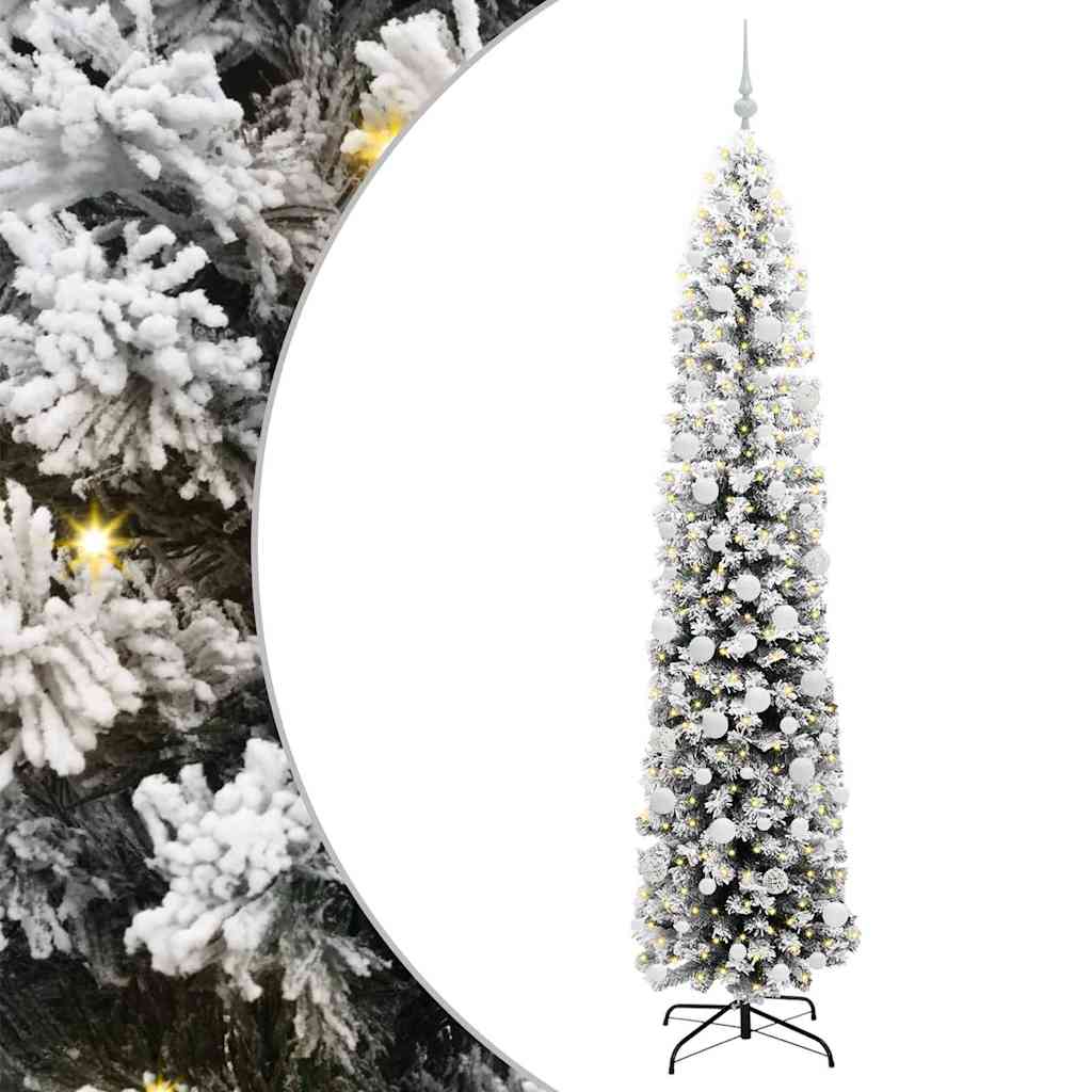 Kunstkerstboom Groen 210 cm PVC en Staal en Kunststof is nu te koop bij PeponiXL, paradijselijk wonen!