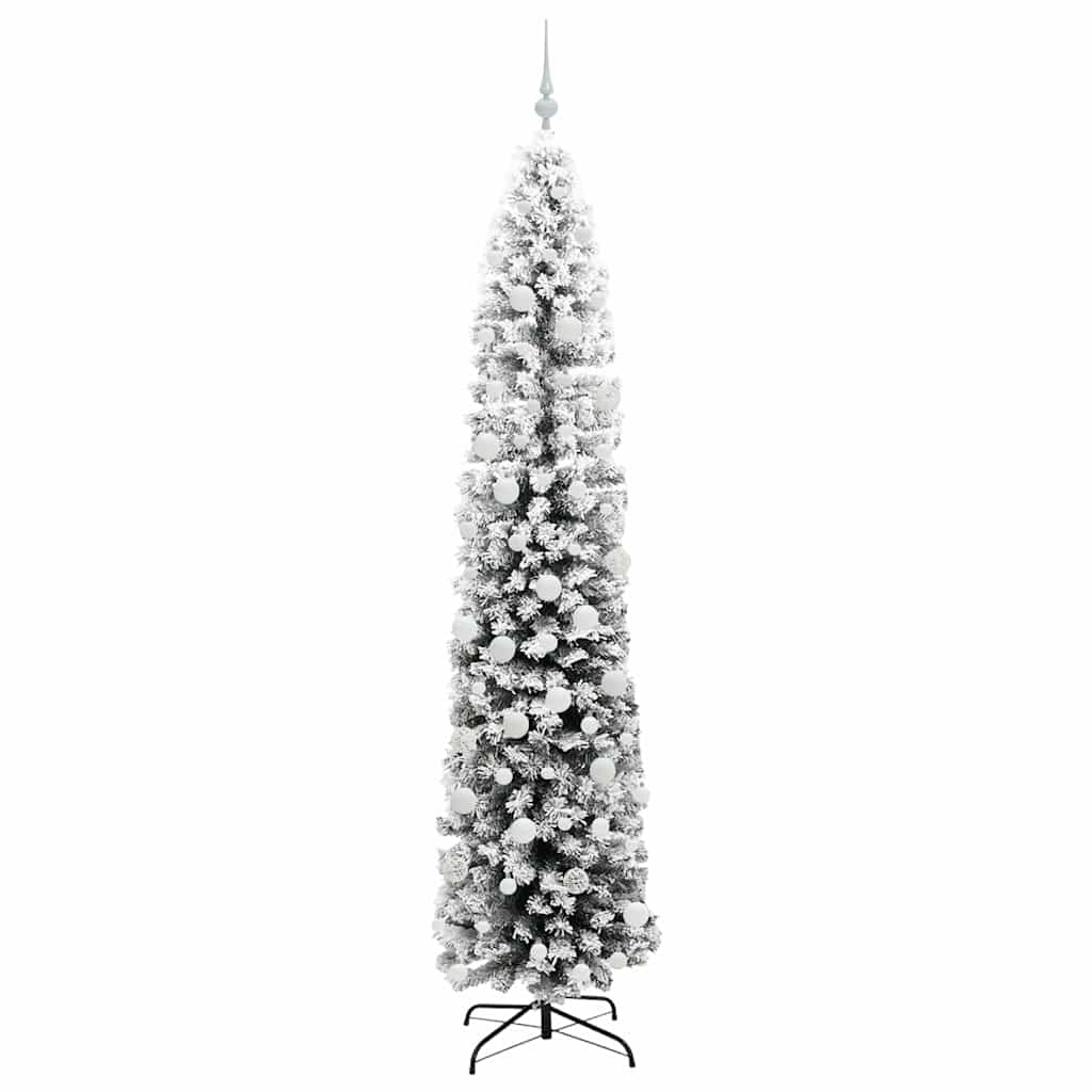 Kunstkerstboom Groen 210 cm PVC en Staal en Kunststof is nu te koop bij PeponiXL, paradijselijk wonen!