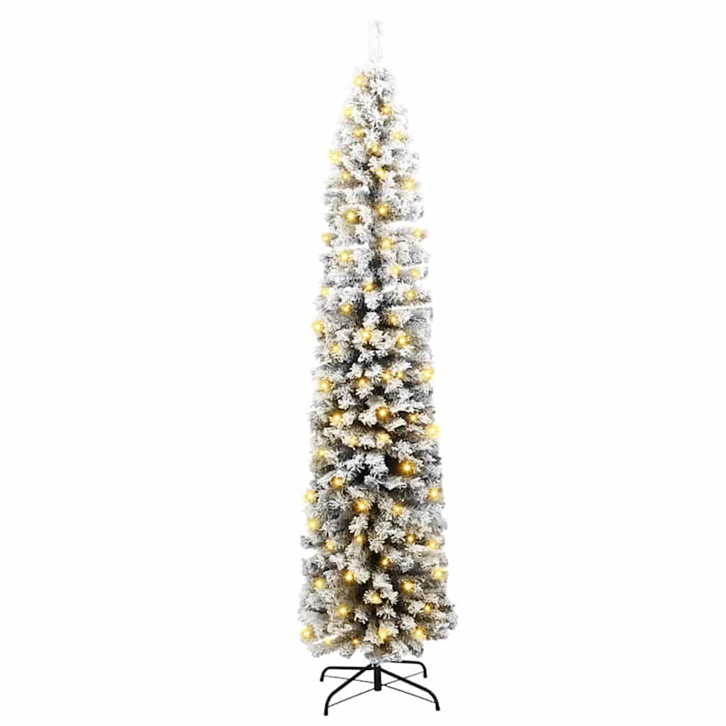 Kunstkerstboom Groen 240 cm PVC en Staal en Kunststof is nu te koop bij PeponiXL, paradijselijk wonen!