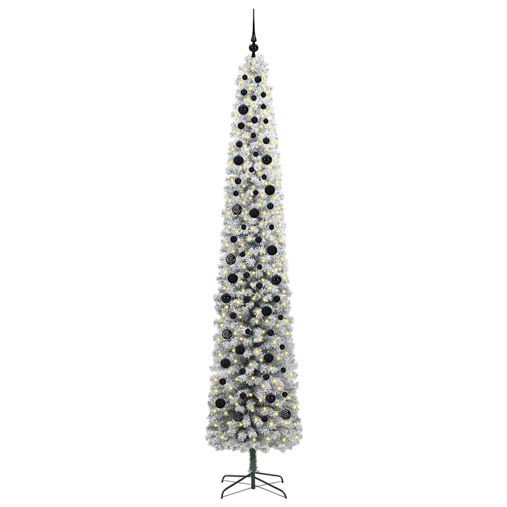 Kunstkerstboom Groen 270 cm PVC en Staal en Kunststof is nu te koop bij PeponiXL, paradijselijk wonen!