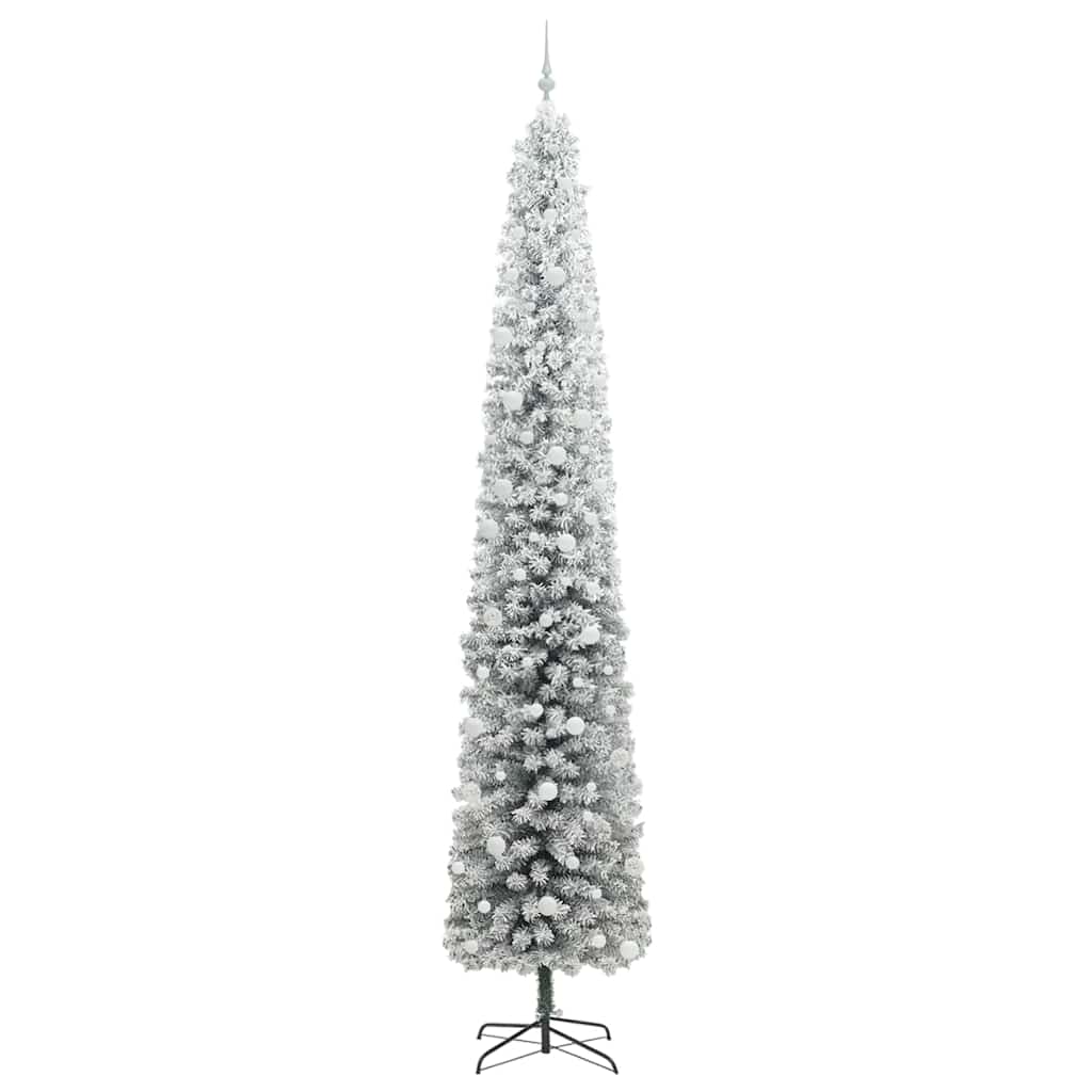 Kunstkerstboom Groen 270 cm PVC en Staal en Kunststof is nu te koop bij PeponiXL, paradijselijk wonen!
