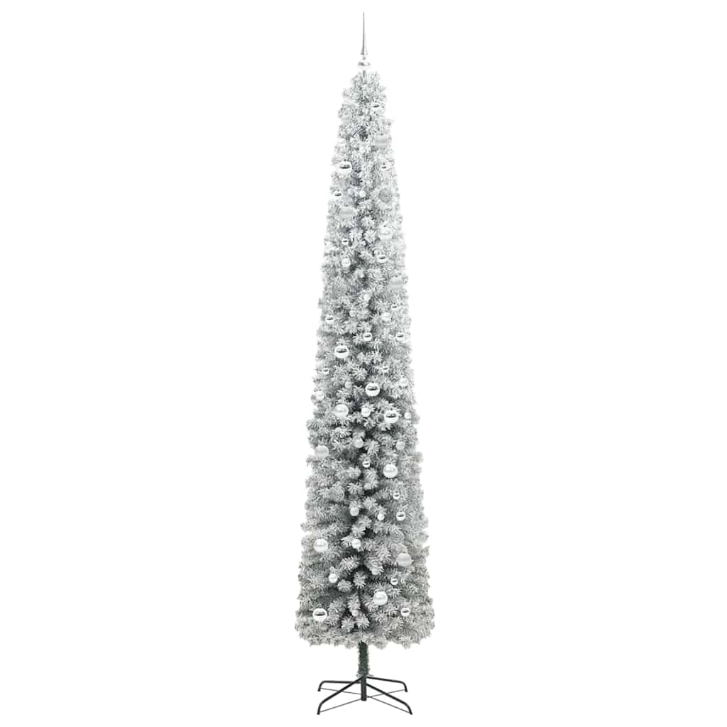 Kunstkerstboom Groen 270 cm PVC en Staal en Kunststof is nu te koop bij PeponiXL, paradijselijk wonen!