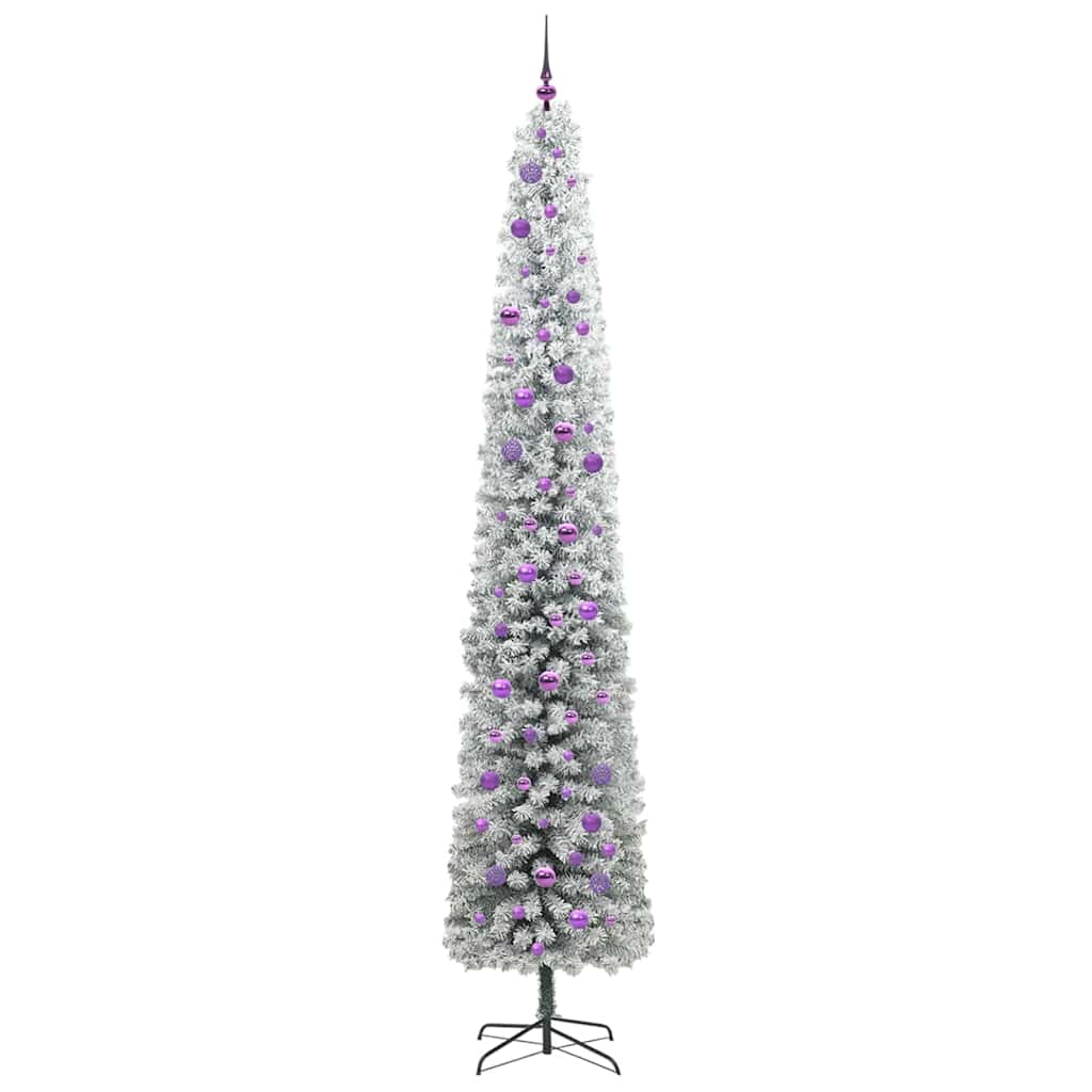 Kunstkerstboom Groen 270 cm PVC en Staal en Kunststof is nu te koop bij PeponiXL, paradijselijk wonen!