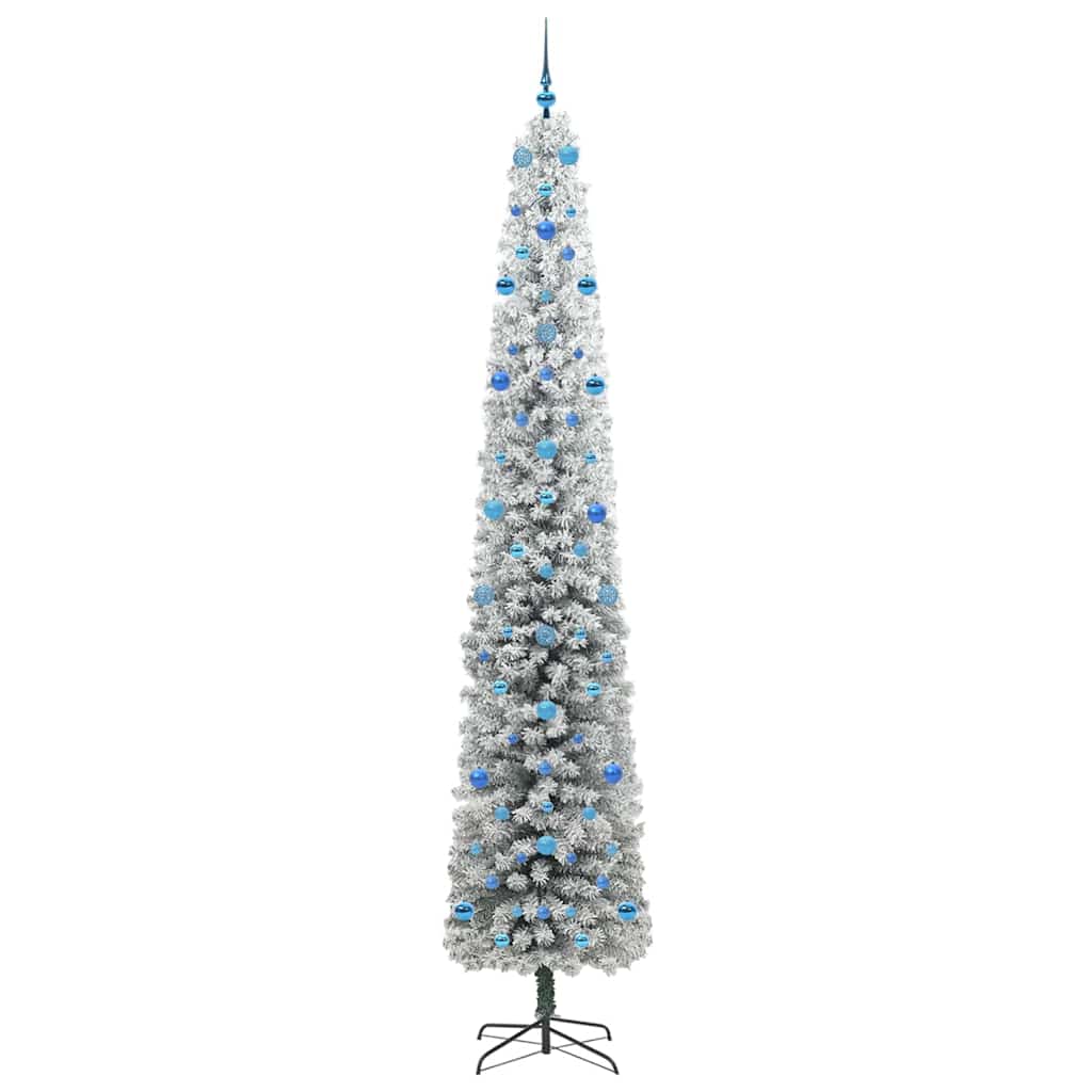 Kunstkerstboom Groen 270 cm PVC en Staal en Kunststof is nu te koop bij PeponiXL, paradijselijk wonen!
