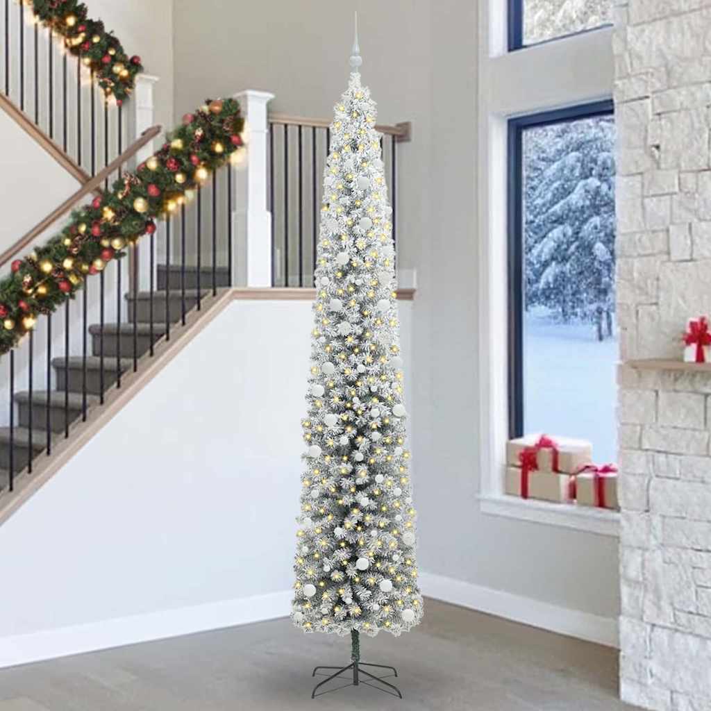 Kunstkerstboom Groen 300 cm PVC en Staal en Kunststof is nu te koop bij PeponiXL, paradijselijk wonen!