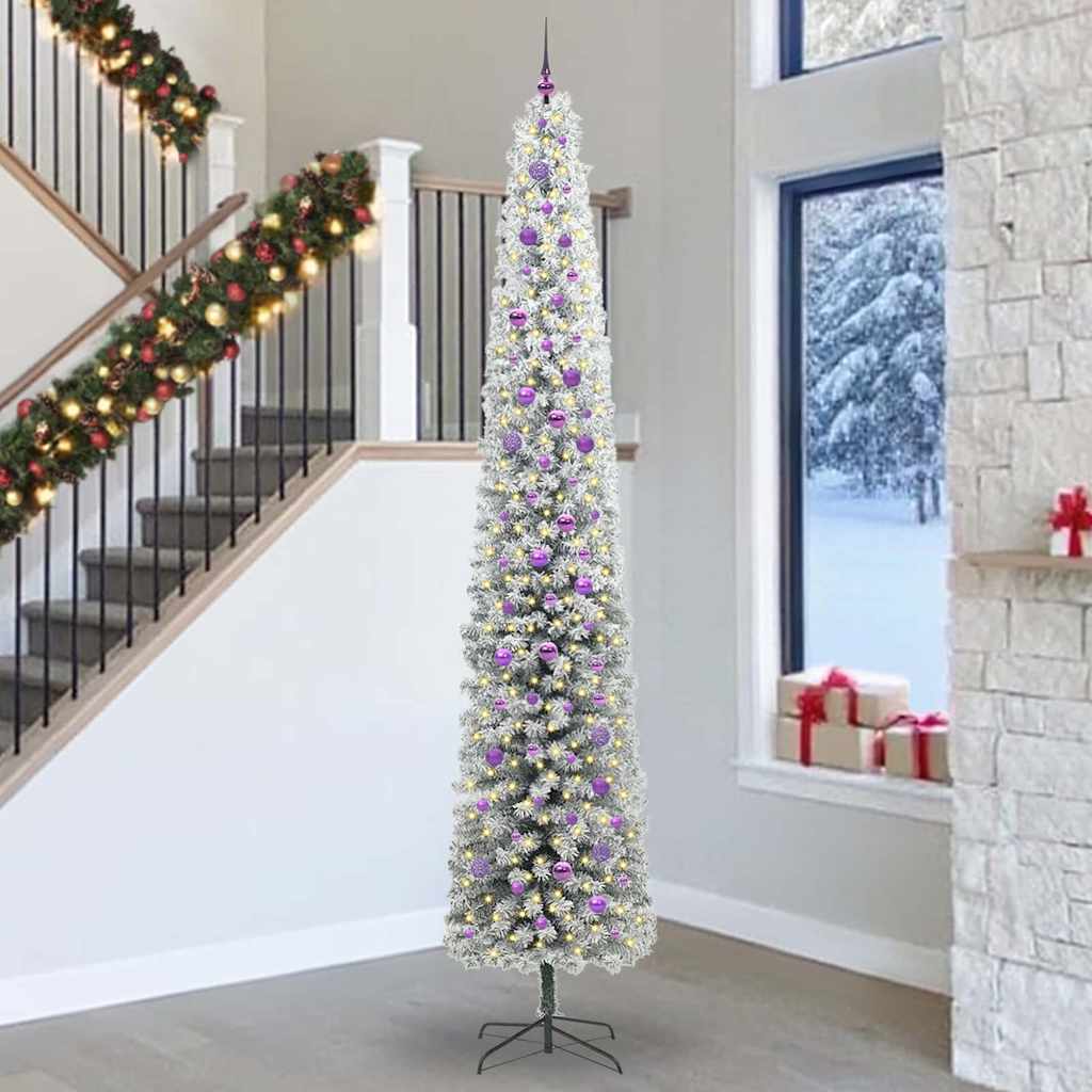 Kunstkerstboom Groen 300 cm PVC en Staal en Kunststof is nu te koop bij PeponiXL, paradijselijk wonen!
