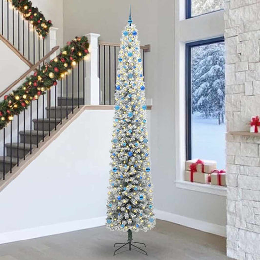 Kunstkerstboom Groen 300 cm PVC en Staal en Kunststof is nu te koop bij PeponiXL, paradijselijk wonen!
