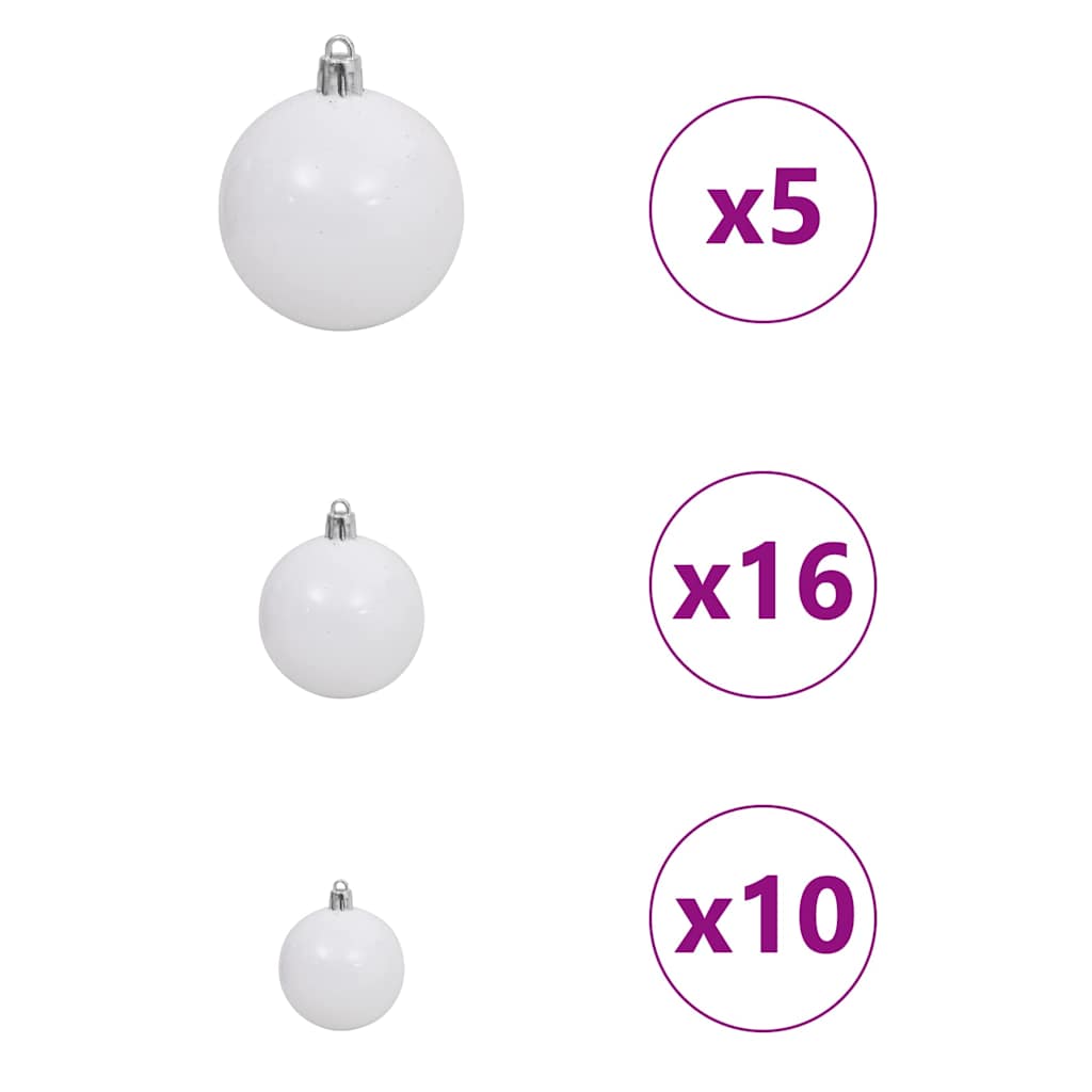 Kunstkerstboom met 300 LED Groen 210 cm PVC en Plastic en Staal is nu te koop bij PeponiXL, paradijselijk wonen!