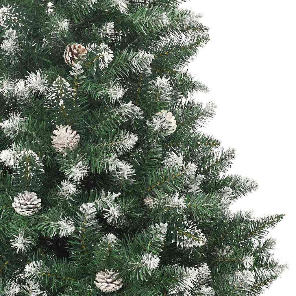 Kunstkerstboom met 300 LED Groen 240 cm PVC en Plastic en Staal is nu te koop bij PeponiXL, paradijselijk wonen!