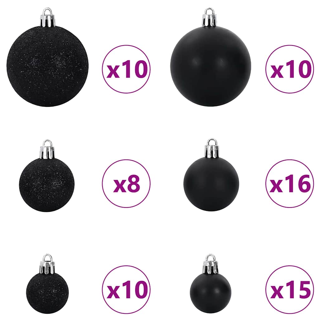 Kunstmatige slanke kerstboom met 300 LED Groen en Wit 210 cm is nu te koop bij PeponiXL, paradijselijk wonen!