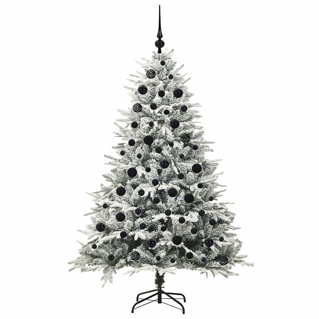 Artificial Pre-lit Kerstboom met Ballenset Groen 180 cm is nu te koop bij PeponiXL, paradijselijk wonen!