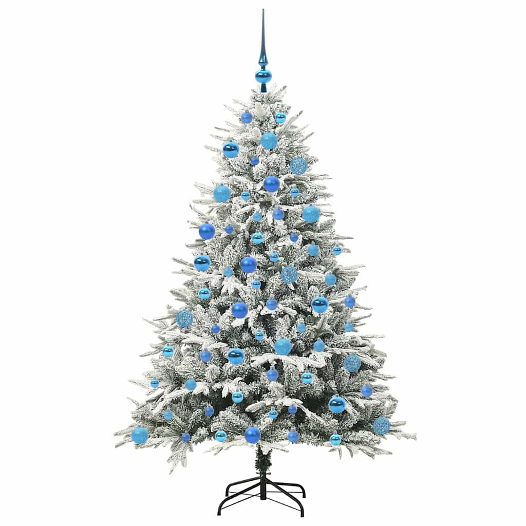 Artificial Pre-lit Kerstboom met Ballenset Groen 180 cm is nu te koop bij PeponiXL, paradijselijk wonen!