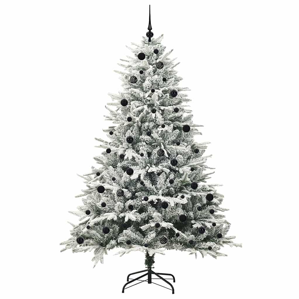 Artificial Pre-lit Kerstboom met Ballenset Groen 240 cm is nu te koop bij PeponiXL, paradijselijk wonen!