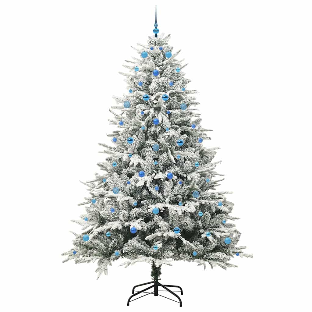 Artificial Pre-lit Kerstboom met Ballenset Groen 240 cm is nu te koop bij PeponiXL, paradijselijk wonen!
