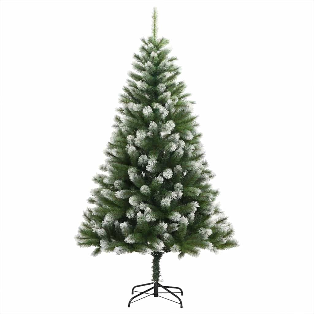Kunstmatige scharnierkerstboom met bedekte sneeuw 180 cm is nu te koop bij PeponiXL, paradijselijk wonen!