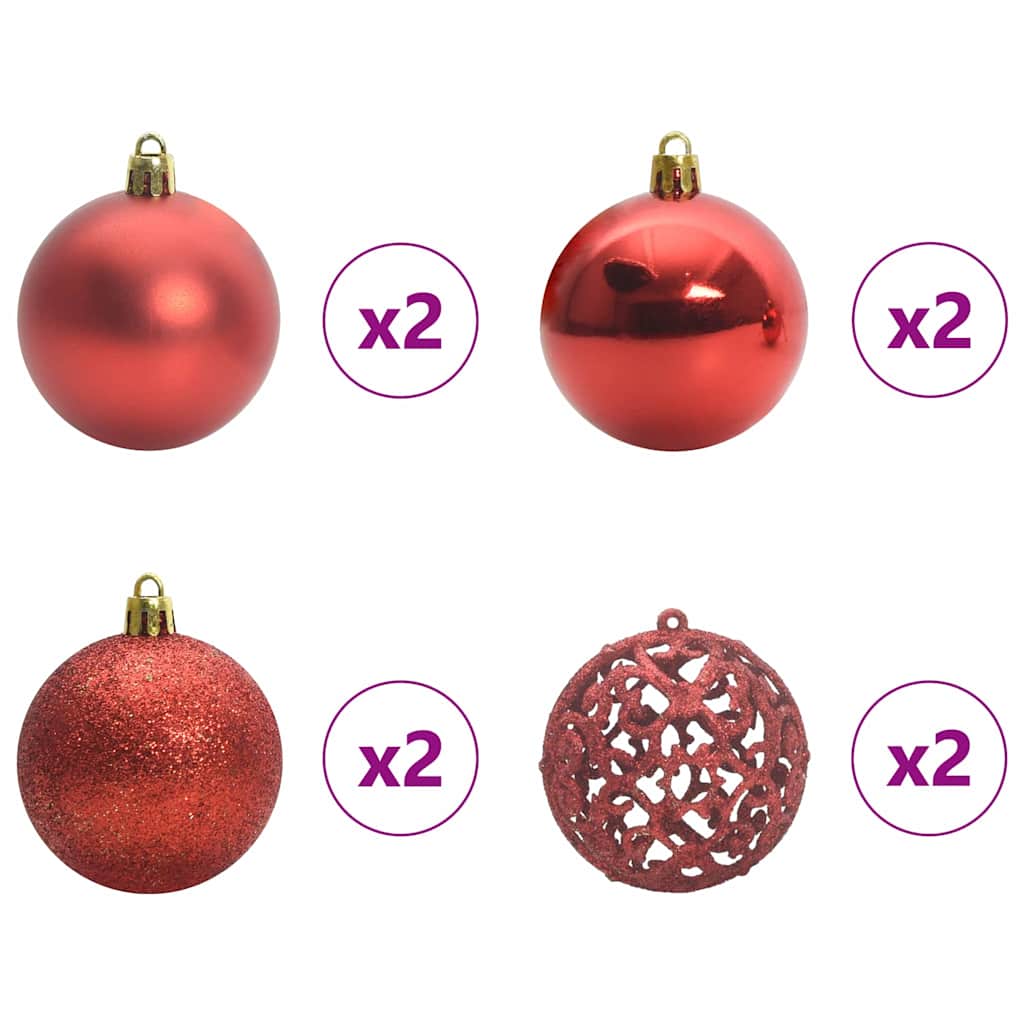 Kunstmatige Inklapbare Kerstboom Groen 120 cm PVC en Metaal is nu te koop bij PeponiXL, paradijselijk wonen!