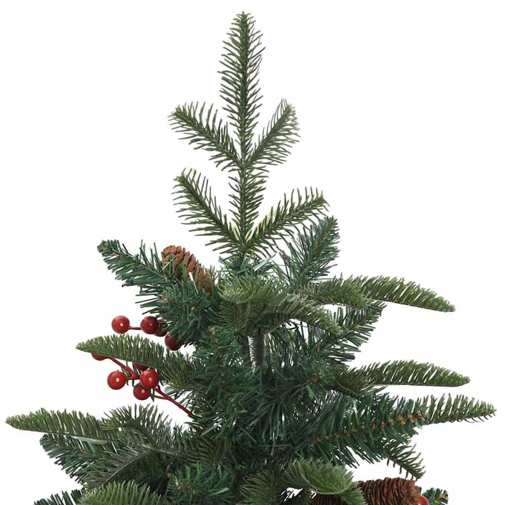 Kunstkerstboom Groen 150 cm PVC en Metaal en Plastic is nu te koop bij PeponiXL, paradijselijk wonen!