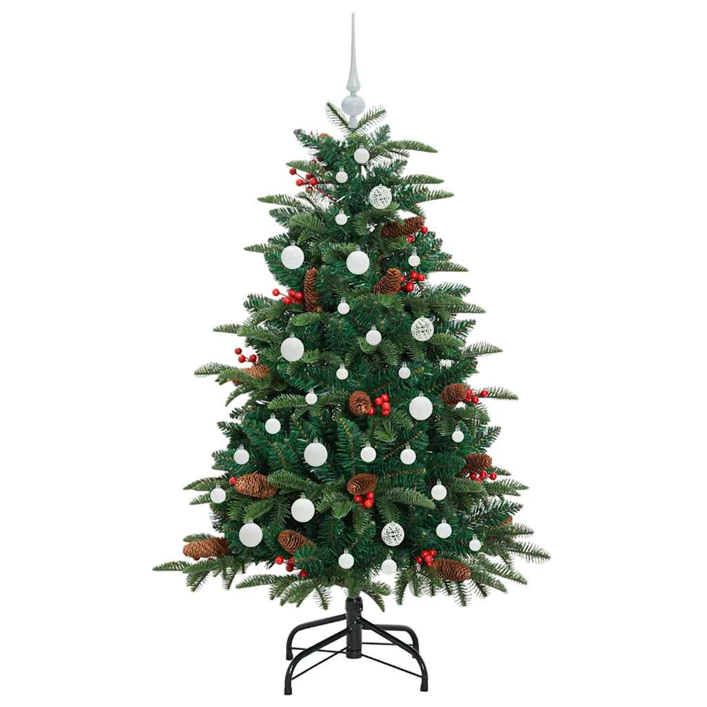 Kunstkerstboom Groen 150 cm PVC en Metaal en Plastic is nu te koop bij PeponiXL, paradijselijk wonen!
