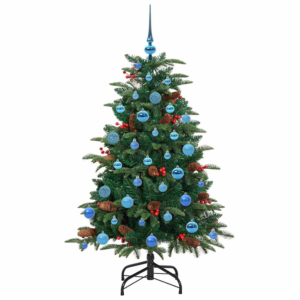 Kunstkerstboom Groen 150 cm PVC en Metaal en Plastic is nu te koop bij PeponiXL, paradijselijk wonen!