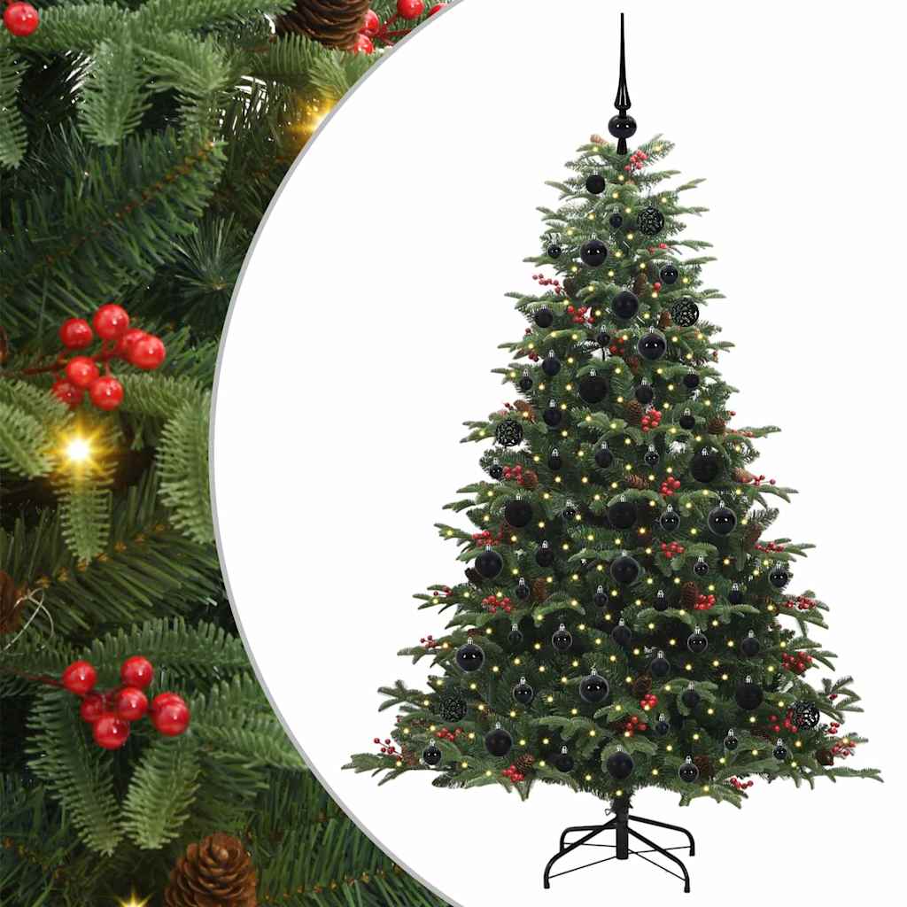 Kunstkerstboom Groen 180 cm PVC en Metaal en Plastic is nu te koop bij PeponiXL, paradijselijk wonen!