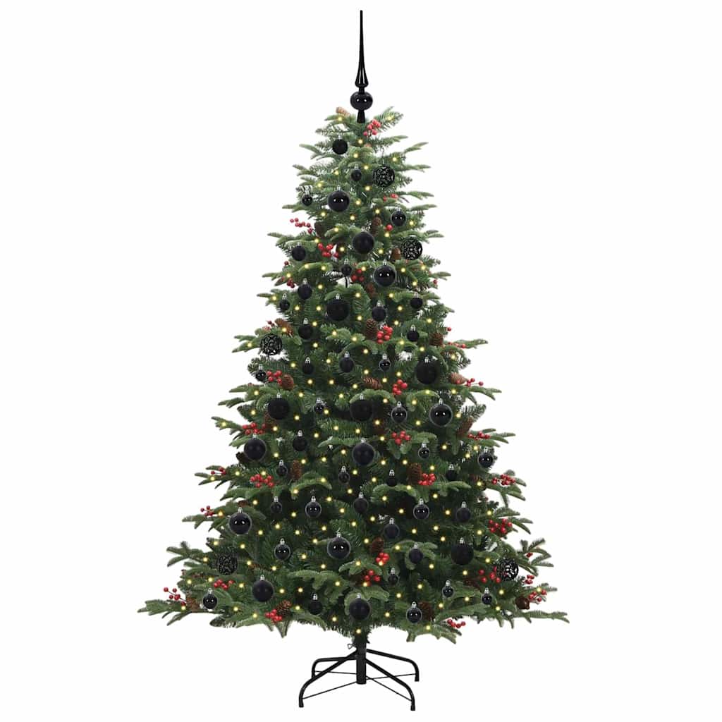 Kunstkerstboom Groen 180 cm PVC en Metaal en Plastic is nu te koop bij PeponiXL, paradijselijk wonen!