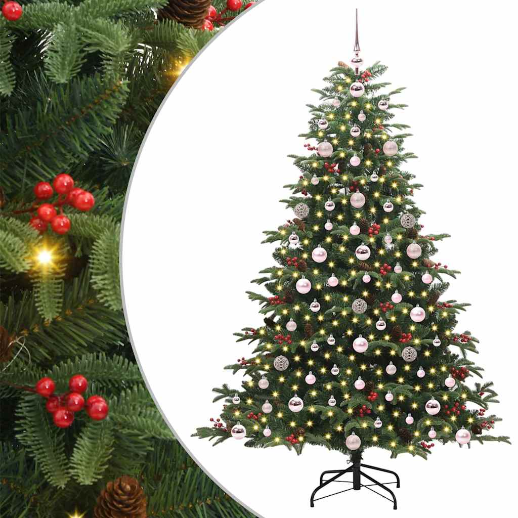 Kunstkerstboom Groen 180 cm PVC en Metaal en Plastic is nu te koop bij PeponiXL, paradijselijk wonen!